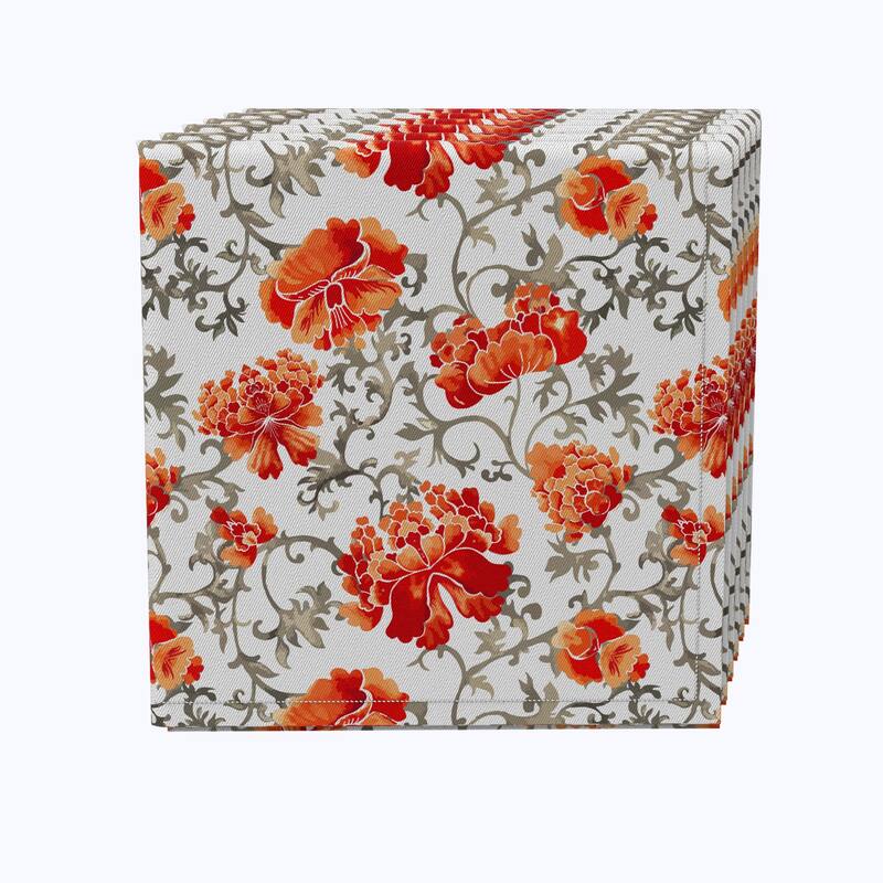 Fabric Textile Products, Inc. Napkin Set of 4, 100 Cotton, 20x20